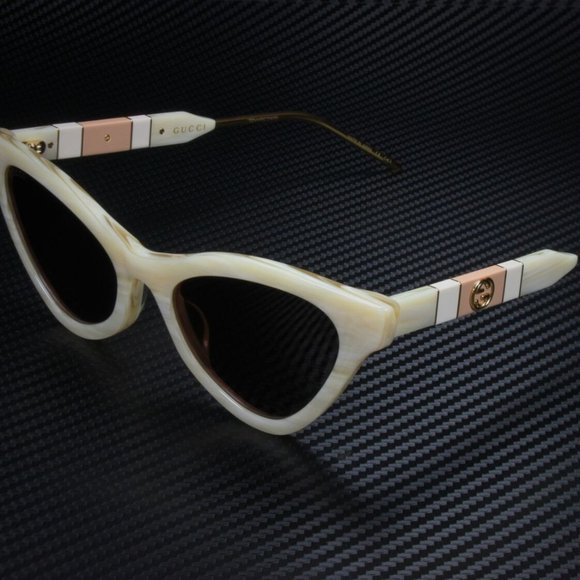 Gucci Accessories - Gucci Beige 55mm Sunglasses